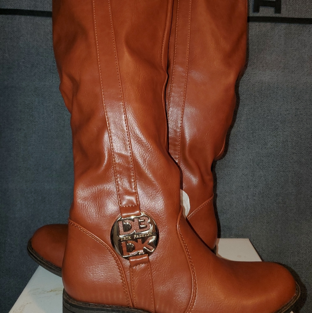 Db Dk Fashion, style-Denniza, colir-Cognac, size-6.